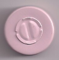 Dusty Pink 20mm center tear vial seals